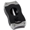 Colibri Cigarrencutter V Cut schwarz / chrom