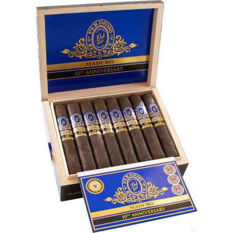 Perdomo R 10th Anniv. Maduro Super Toro 25 Stück (Kiste)