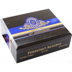 Perdomo R 10th Anniv. Maduro Super Toro 25 Stück (Kiste)