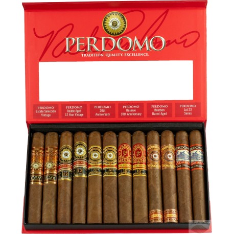 Perdomo Connoisseur Collection Connecticut Sampler 12 Stk.
