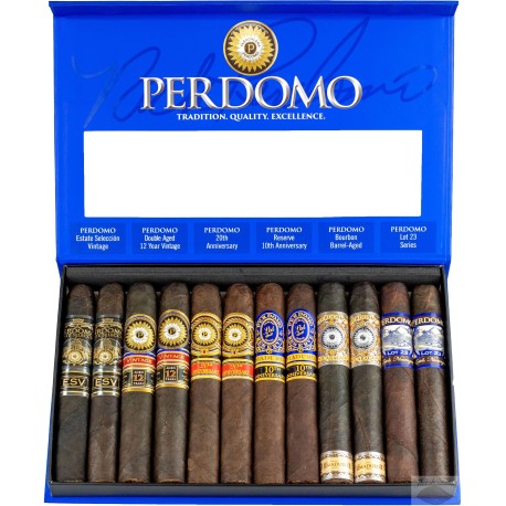 Perdomo Connoisseur Collection Connecticut Sampler 12 Stk.