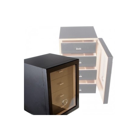 Angelo Humidorschrank Cabinet Black V-1350